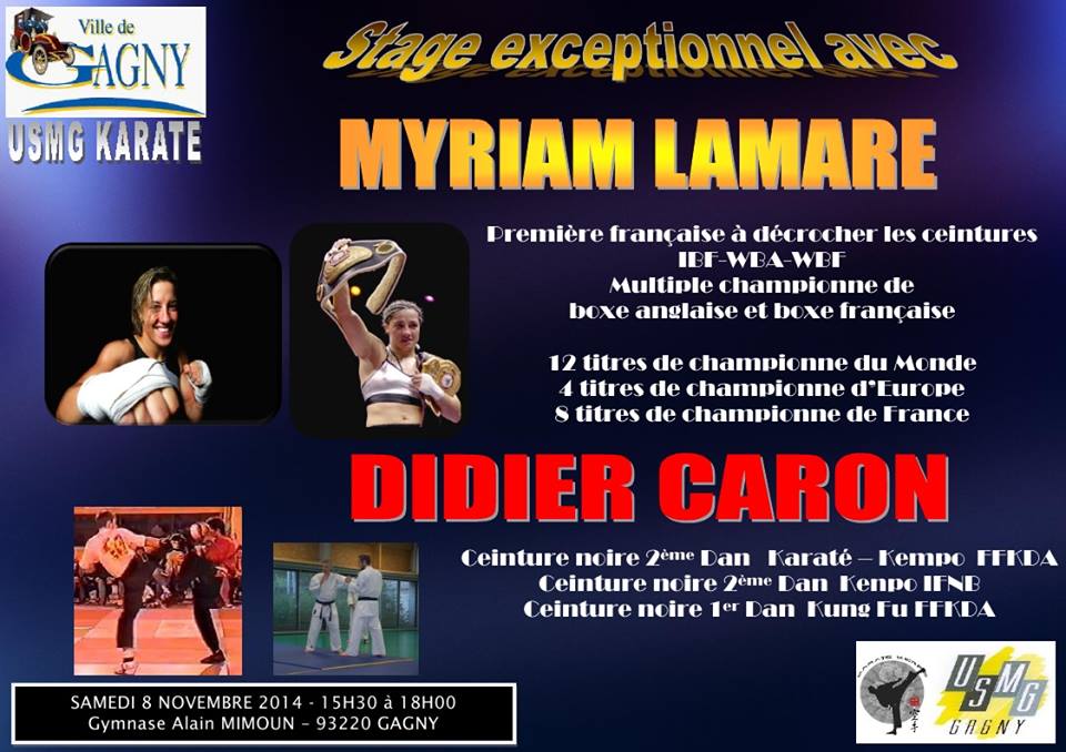 Stage Myriam Lamare